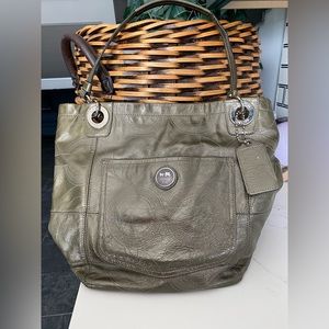 Coach Leather Hand Bag